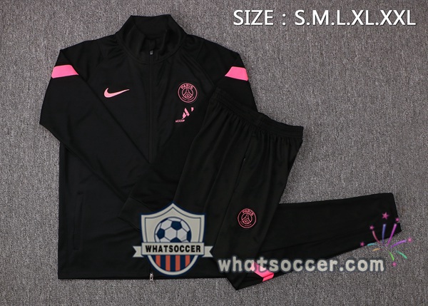 Paris PSG Black Training Jacket 2021-2022