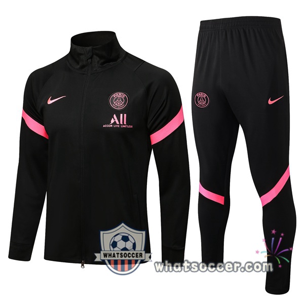 Paris PSG Black Training Jacket 2021-2022
