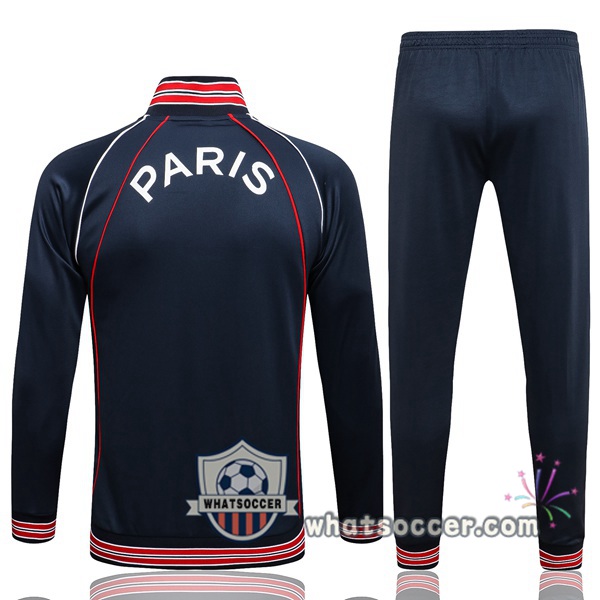 JORDAN Paris PSG Blue Royal Training Jacket 2021-2022