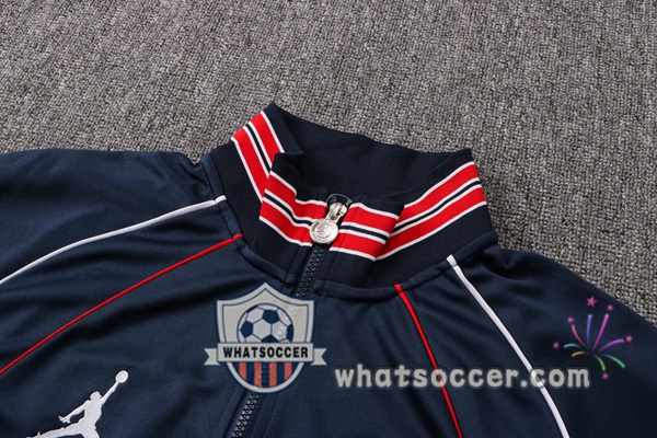 JORDAN Paris PSG Blue Royal Training Jacket 2021-2022