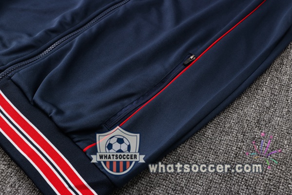 JORDAN Paris PSG Blue Royal Training Jacket 2021-2022