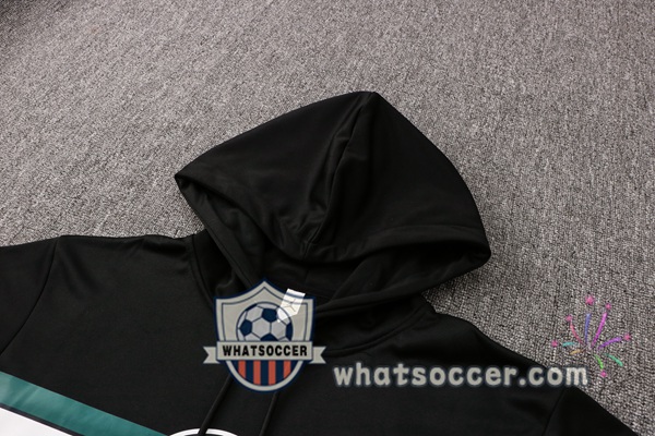 JORDAN Paris PSG Black Hooded Jacket 2021-2022