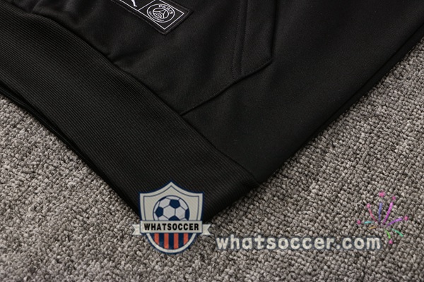 JORDAN Paris PSG Black Hooded Jacket 2021-2022