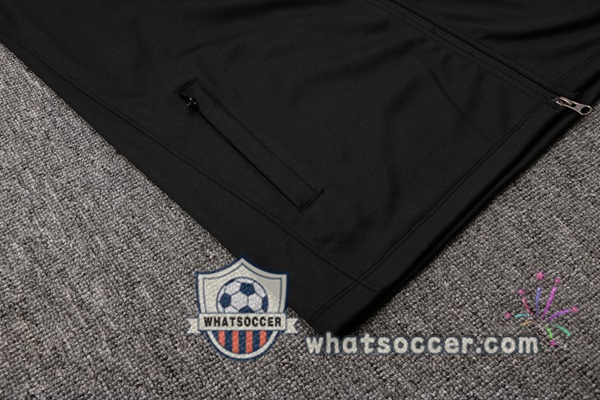 Paris PSG Black Hooded Jacket 2021-2022