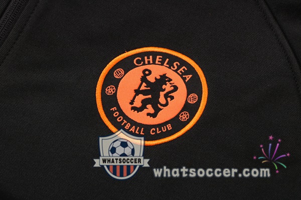 FC Chelsea Black Hooded Jacket 2021-2022