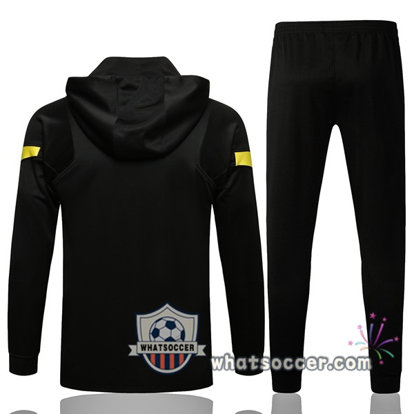 FC Chelsea Black Hooded Jacket 2021-2022