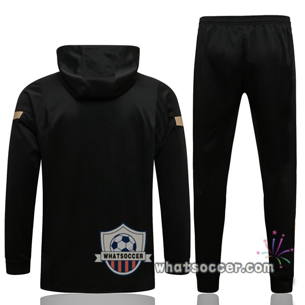 FC Liverpool Black Hooded Jacket 2021-2022
