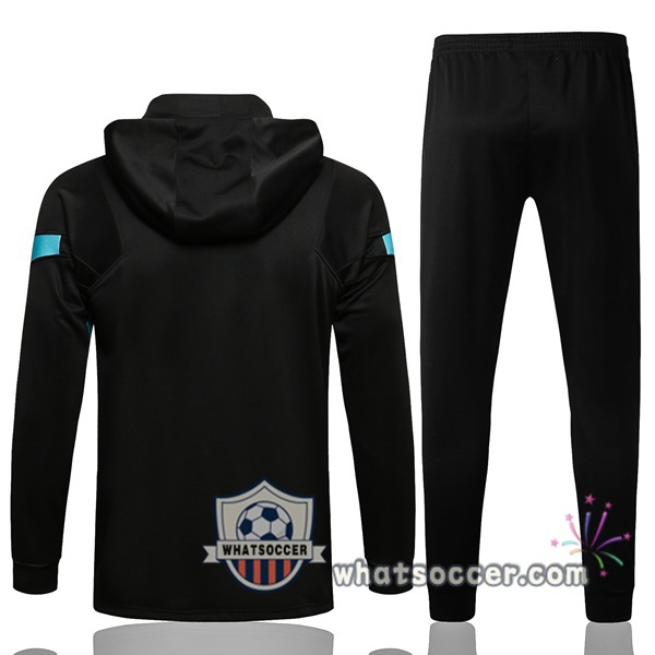 Inter Milan Black Hooded Jacket 2021-2022
