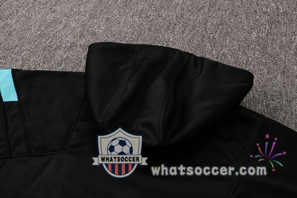 Inter Milan Black Hooded Jacket 2021-2022