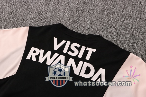 Paris PSG Training T-Shirt + Pants Black Rose 2021-2022