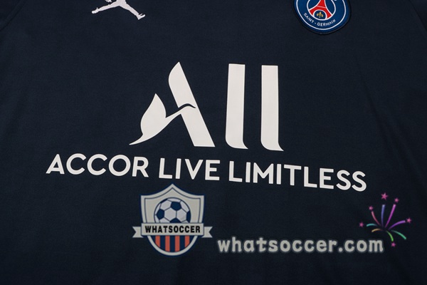Paris PSG Jordan Training T-Shirt + Pants Blue Royal 2021-2022