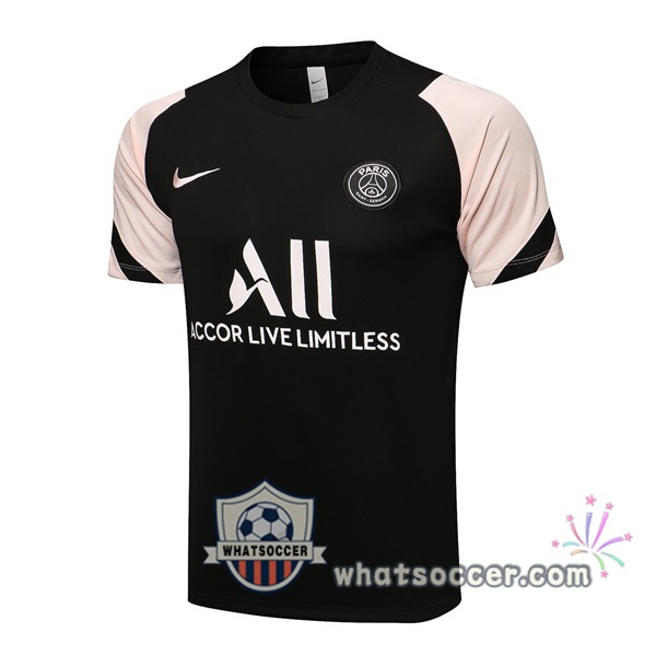 Paris PSG Black Rose Training T-Shirts 2021-2022
