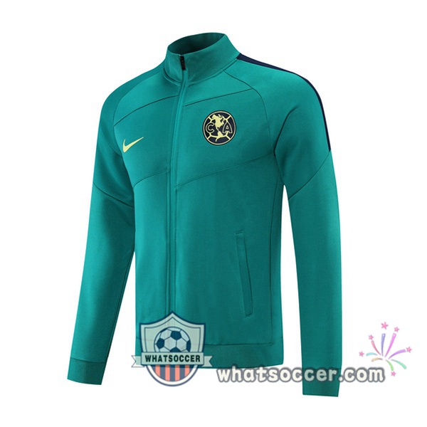 Club America Green Soccer Jacket 2021-2022
