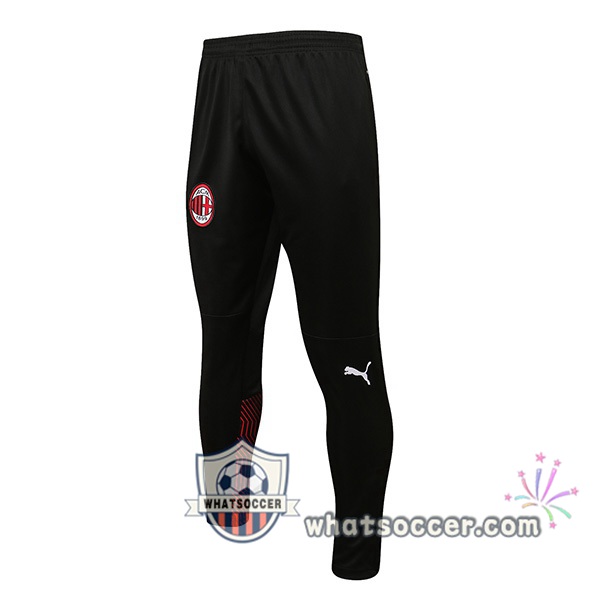 AC Milan Black Soccer Pants 2021-2022