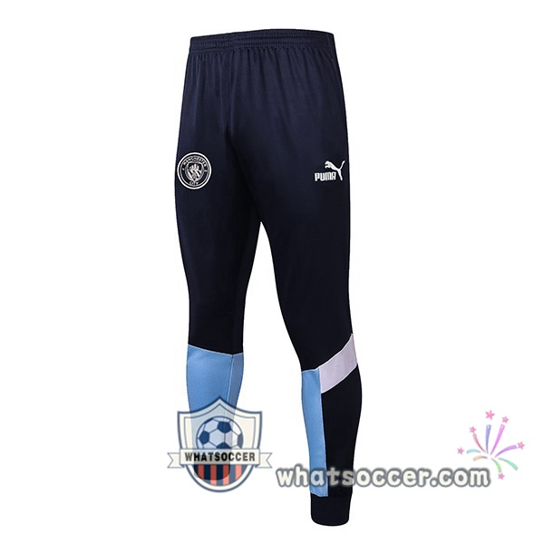 Manchester City Blue Royal Soccer Pants 2021-2022