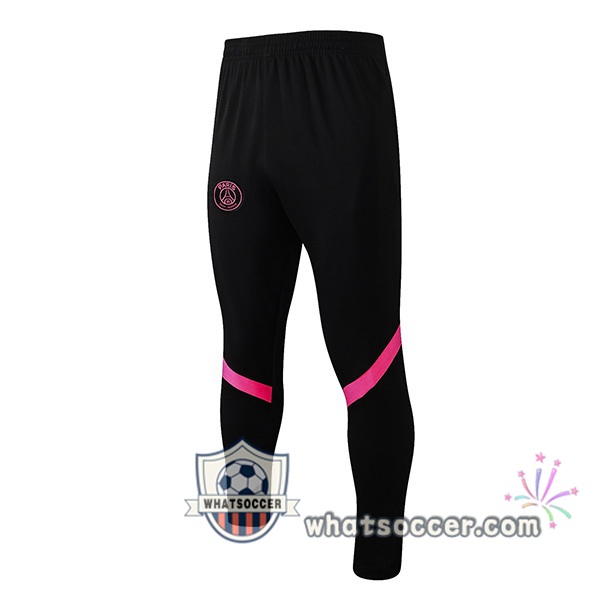 Paris PSG Black Rose Soccer Pants 2021-2022