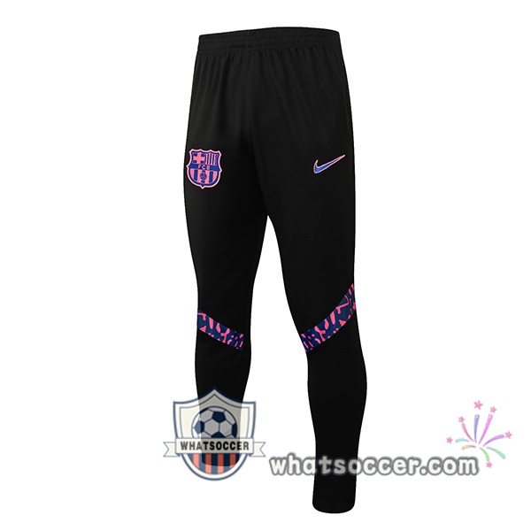 FC Barcelona Black Soccer Pants 2021-2022