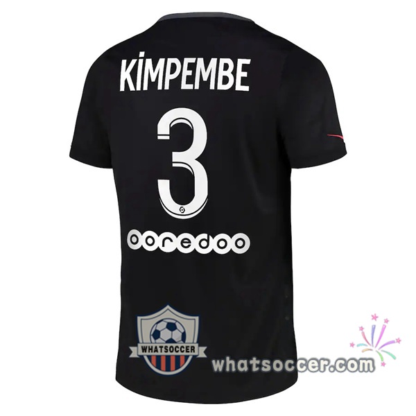 Paris PSG (Kimpembe 3) Third Soccer Jerseys 2021-2022