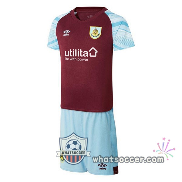 Burnley Kids Home Soccer Jerseys 2021-2022