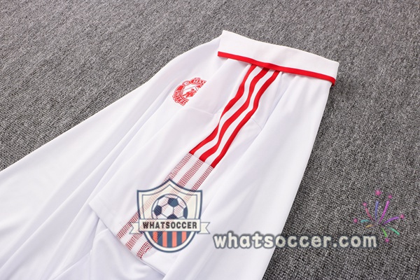 Training Polo Manchester United + Pants White 2021-2022