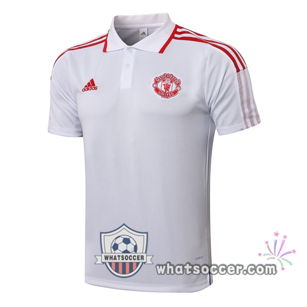 Training Polo Manchester United White 2021-2022