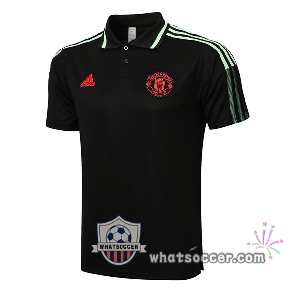 Training Polo Manchester United Black 2021-2022