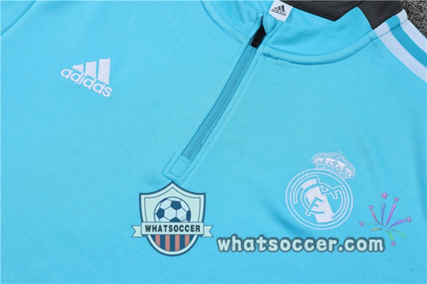 Real Madrid Blue Tracksuit 2021-2022