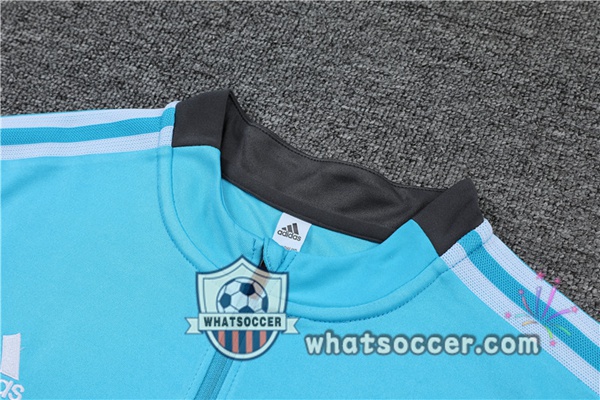 Real Madrid Blue Tracksuit 2021-2022