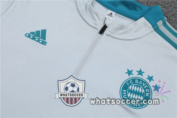 Bayern Munich Gray Tracksuit 2021-2022