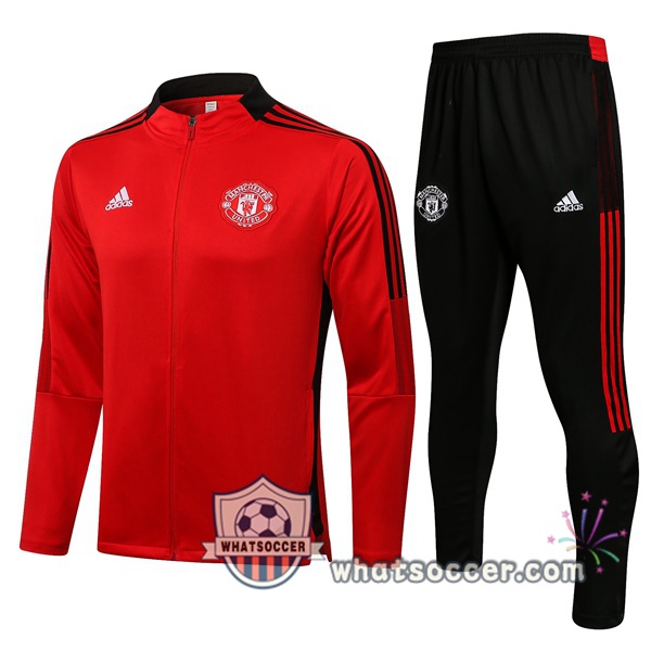 Manchester United RedTraining Jacket 2021-2022