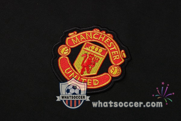 Manchester United Training T-Shirts + Pants Black 2021-2022