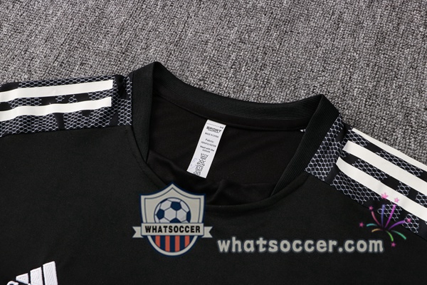 Manchester United Training T-Shirts + Pants Black 2021-2022