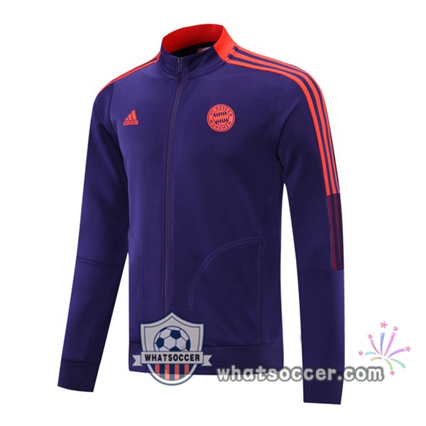 Bayern Munich Purple Soccer Jacket 2021-2022