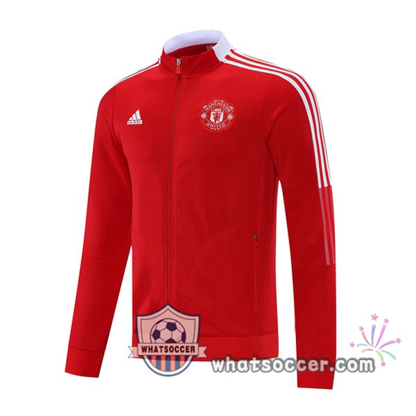 Manchester United Red Soccer Jacket 2021-2022