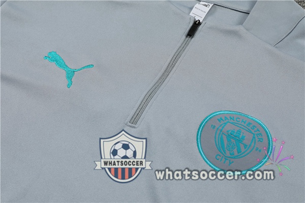Manchester City Gray Tracksuit 2021-2022