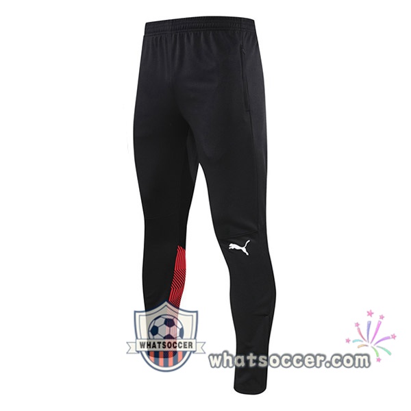 AC Milan Black Soccer Pants 2021-2022