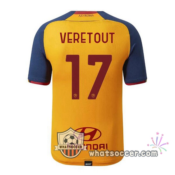 AS Roma (VERETOUT 17) Third Soccer Jerseys 2021-2022