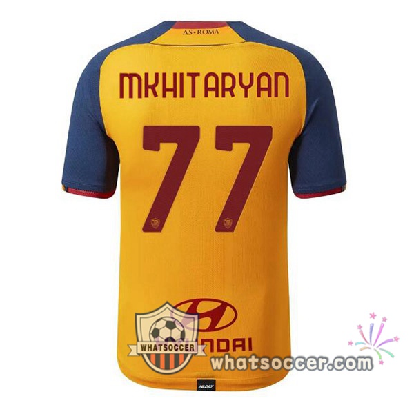 AS Roma (MKHITARYAN 77) Third Soccer Jerseys 2021-2022