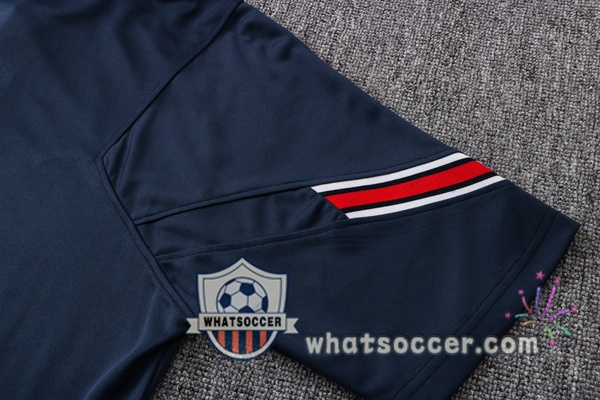 Training Polo Paris PSG + Pants Blue Royal 2021-2022