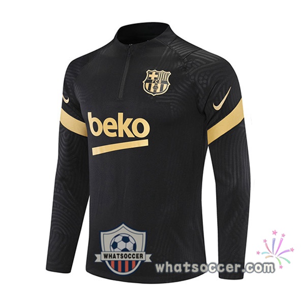 FC Barcelona Black Soccer Sweater 2021-2022