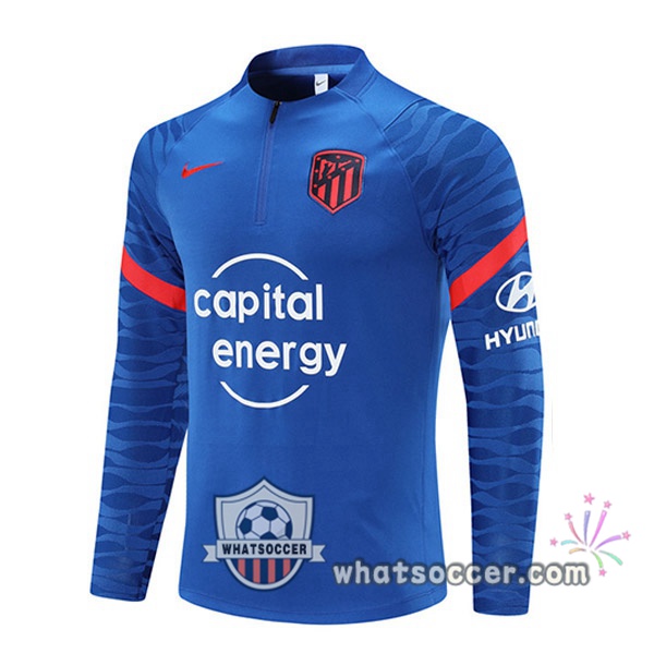 Atletico Madrid Blue Soccer Sweater 2021-2022