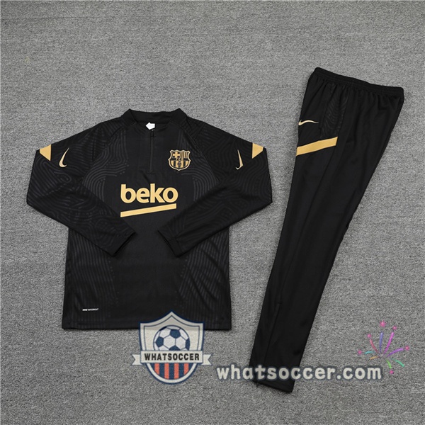 FC Barcelona Black Tracksuit 2021-2022