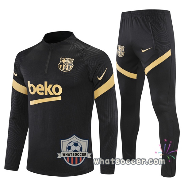 FC Barcelona Black Tracksuit 2021-2022