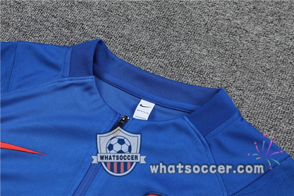 Atletico Madrid Blue Tracksuit 2021-2022