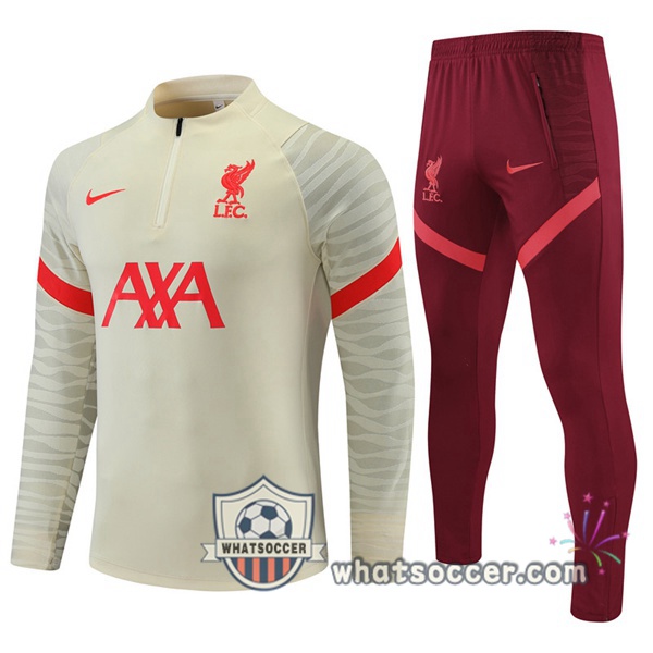 FC Liverpool Yellow Tracksuit 2021-2022
