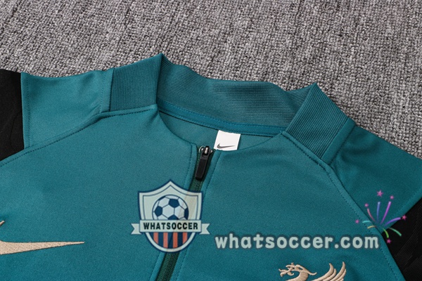 FC Liverpool Green Tracksuit 2021-2022