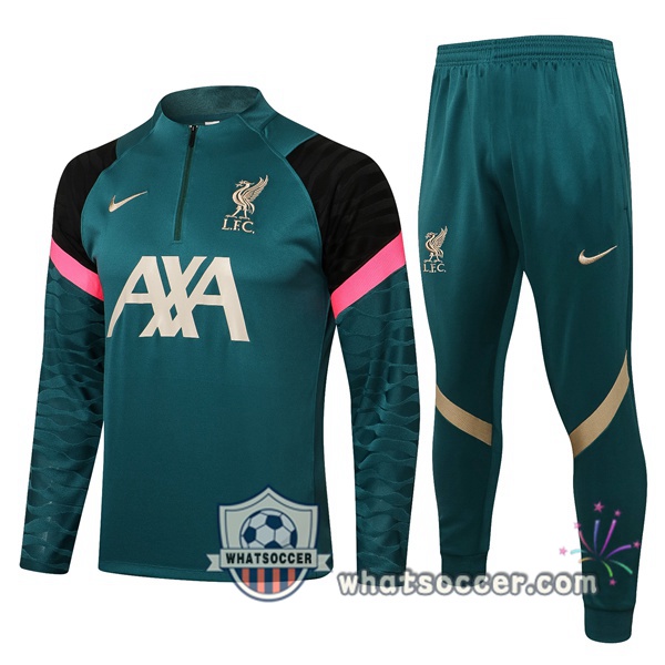 FC Liverpool Green Tracksuit 2021-2022
