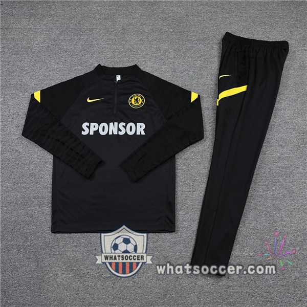 FC Chelsea Black Tracksuit 2021-2022