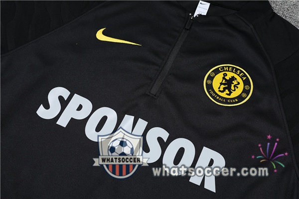 FC Chelsea Black Tracksuit 2021-2022