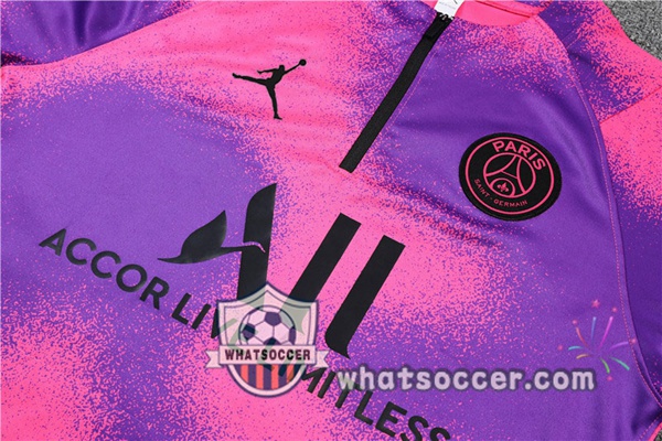 JORDAN Paris PSG Purple Tracksuit 2021-2022